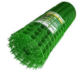 Сітка 50*50 пластмасова 1.0х20 м (зелена) квадрат СПК00005 фото