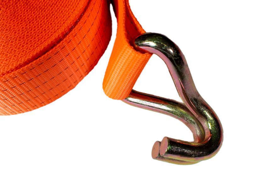 Стяжний ремінь 10 т 8 метрів ремінь для стягування вантажу СТР000085 фото